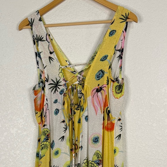 NWT Anthropologie Margaux Floral Multi color Sleeveless nightgown loungewear - Picture 6 of 12